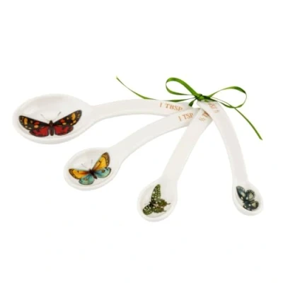 Image of Botanic Garden Harmony BA79228 XG Portmeirion Porcelain Measuring Spoons, Set of 4