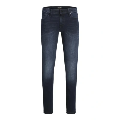 Image of Jack &amp; Jones Jjiliam Jjoriginal Jeans Skinny Fit, Men&#039;s, Size: 32x34, Blue denim