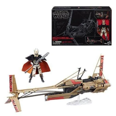 Image of Star Wars The Black Series Enfys Nest and Nest&#039;s Swoop Bike