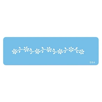 Image of PME SB4 JEM Daisy Chain Stencil, Blue
