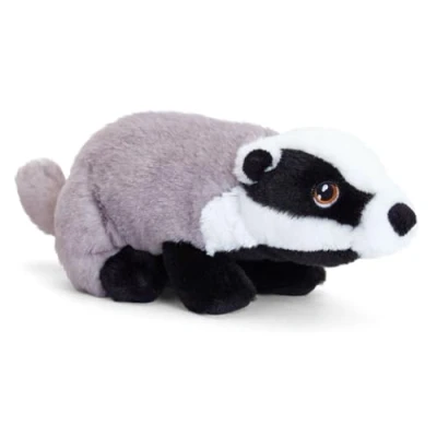 Image of Keeleco 25cm Badger soft toy 100% Recycled and Recyclable SE6700