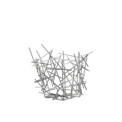 Image of Alessi Blow Up Citrus Fruit Bowl 36cm, Gray
