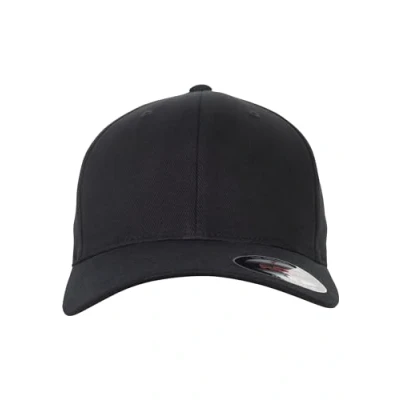 Image of Flexfit Brushed Twill Cap, Black, L/XL