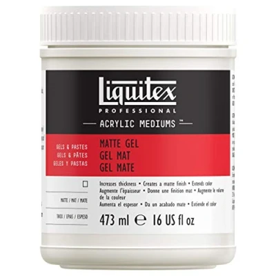 Image of Liquitex Professional Matte Gel Medium Size M 473 ml