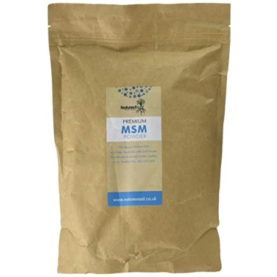 Image of MSM Crystal Powder 1kg Pure Vegan Methylsulfonylmethane 99.9% Highly Dosed Sulpher