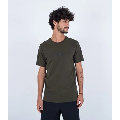 Image of Hurley Men&#039;s H20 Dri OAO Tee T Shirt, Cargo, XL
