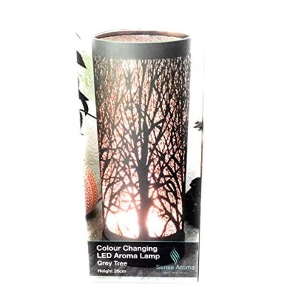 Image of Colour Changing LED Aroma lamp Gray Tree