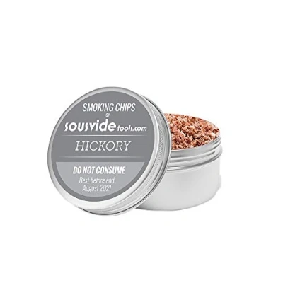Image of SousVideTools Hickory Wood Flavour Chips for Smoking Gun, 250 ml