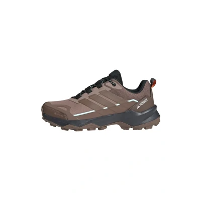 Image of adidas Women&#039;s Terrex Skychaser AX5 Gore TEX Hiking Shoes, Trace Brown/Earth Strata/Semi Impact Orange, 8.5 UK