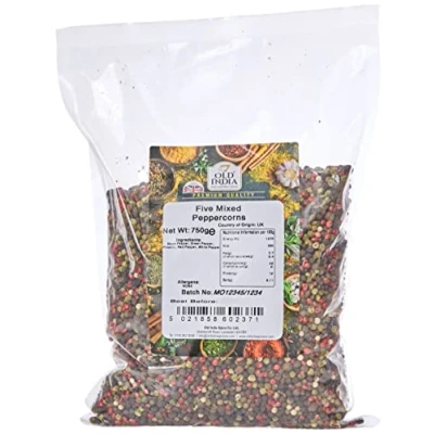 Image of Old India Five Mixed Peppercorns 750g