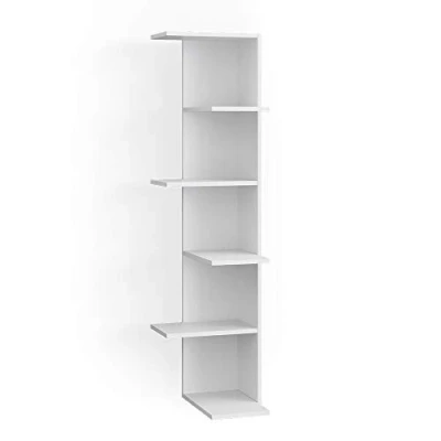 Image of Vicco Corner shelf Tera, White, 37 x 140.1 cm