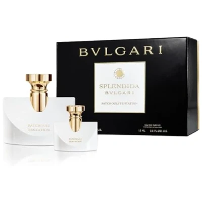 Image of Splendida Bvlgari Patchouli Tentation by for Women 2 Pc Gift Set 3.4oz EDP Spray, 0.5oz Spray