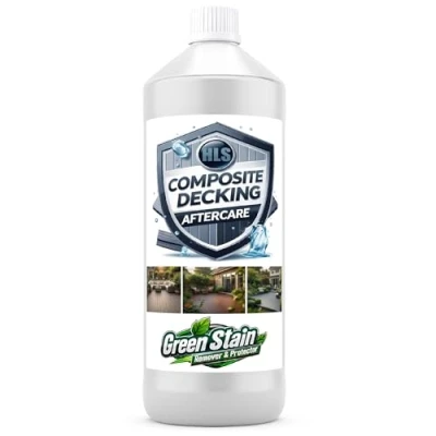 Image of Composite Decking Aftercare Green Stain Remover &amp; Protector 1L
