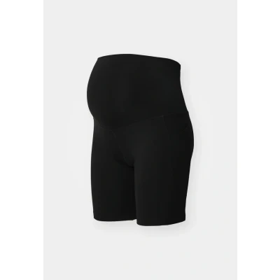 Image of Nike One Maternity Running Shorts in Black Comfort and Support for Active Mothers