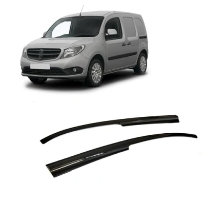 Image of CarJoy Wind Deflectors, Air Rain Side Window Compatible with Mercedes Benz Citan 2008 2019, Car Window, Protection, Stick on Pack of 2