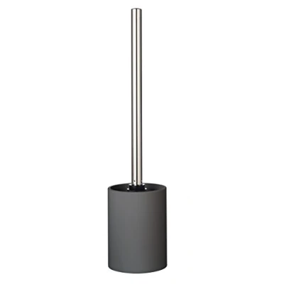 Image of Ridder Touch Toilet Brush, Poly Resin, Anthracite, 8.5 x 37 cm