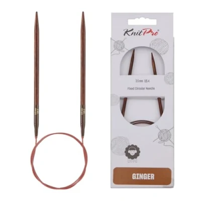 Image of KnitPro Ginger Circular Needle 120cm 3.50mm 3pcs