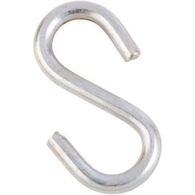Image of Perry 25mm X 3mm S Hook Bzp Electrogalv (PK 10)