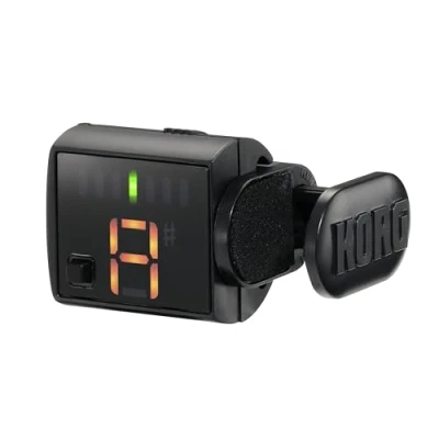 Image of Korg GRIPTUNE Clip On Tuner for Guitar Black