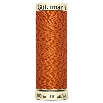 Image of Gutermann Sew All Polyester Thread, Orange Dusk 0982, 100 m