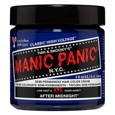 Image of Manic Panic High Voltage Classic Cream Formula, After Midnight, 0.118 kg