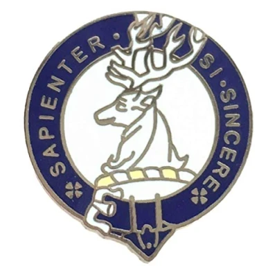 Image of Davidson Scotland Scottish Family Clan Name Enamel Lapel Pin Badge