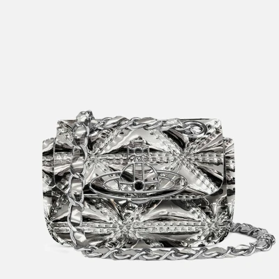 Image of Vivienne Westwood Vinnie Chain Faux Leather Purse