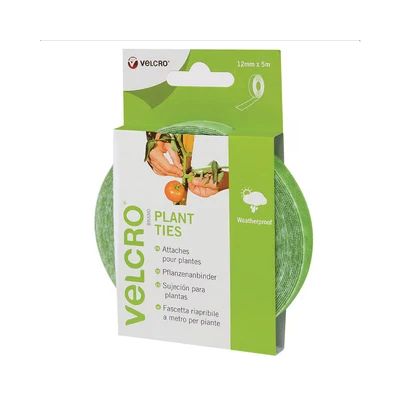 Image of Velcro 12mm x 5m Green Garden Plant Ties