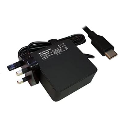 Image of Power4Laptops AC Adapter Laptop Charger Power Supply (UK Plug) Compatible With Asus ZenBook Flip UX363E