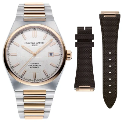 Image of Frederique Constant Frédérique Highlife Automatic Cosc Mens Multicolour Watch FC 303V4NH2B Stainless Steel (archived) One Size