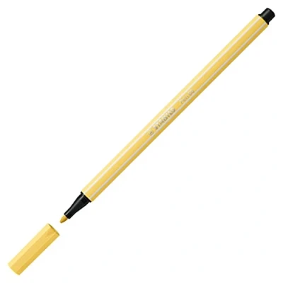 Image of Premium Fibre Tip Pen STABILO 68 Pack of 1 Light Yellow