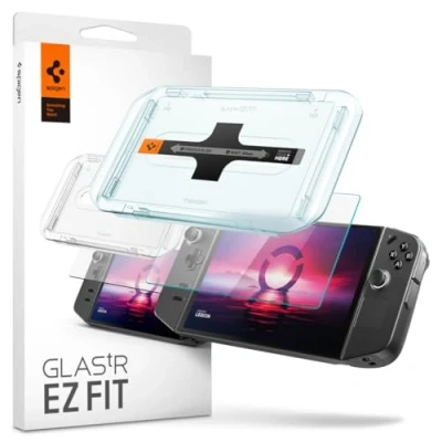 Image of Spigen EZ Fit Tempered Glass Screen Protector for Lenovo Legion Go (1 Pack)