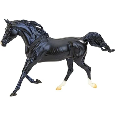 Image of Breyer Horses Traditional Series KB Omega Fahim Horse Toy Model 11.5&quot; x 9&quot; 1:9 Scale Figurine #1846, Multicolor