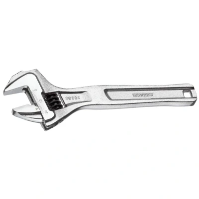 Image of GEDORE Single open ended adjustable spanner, AF 25 mm (1&quot;), Scale, Phosphated, Plastic grip, 60 S 8 C