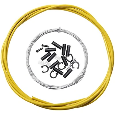 Image of Dymoece Bike Shifter Cable，Bicycle Shift Cable housing Set Derailleur Hose Kit for Shimano Sram Mountain MTB Road