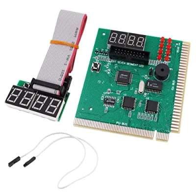 Image of WANGCL PC Computer Motherboard Analyzer Tester 4 Digit Module Board Test Debug Post Card with External Display Support PCI and ISA