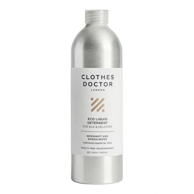 Image of Clothes Doctor Delicates and Silk Laundry Detergent, 500ml, Gentle Softening Liquid Eco Wash, Hand or Machine, for Up to 32 Washes, Natural Ingredients, Vegan