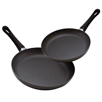 Image of Scanpan Classic 2 Piece Fry Pan Set, Black