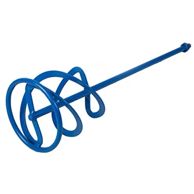 Image of Helix Mixing Paddle 160 x 600 mm M14 Thread Mixer, Plaster, Render Whisk, Stirrer PROPER TOOLS (P34/1193)