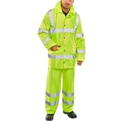 Image of Lightweight En471 En343 Suit Saturn Yellow 3XL