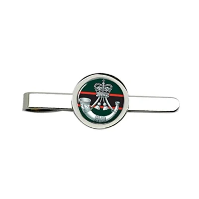 Image of The Rifles (Bugle Insignia), British Army Tie Clip