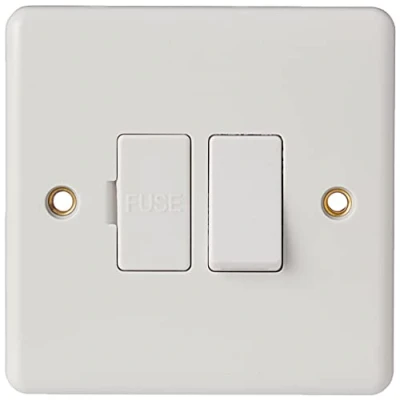 Image of KnightsBridge Curved Edge 13A Switched Fused Spur Unit