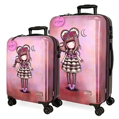 Image of GORJUSS, Pink, One Size, Suitcase Set