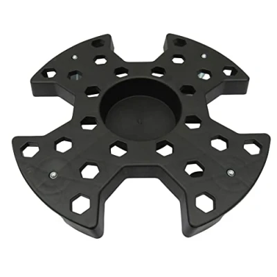 Image of Garage Tyre Storage Dolly (Workshop Wheel Transport Casters)