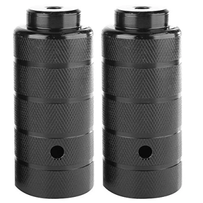 Image of VGEBY1 Bike Axle Foot Pegs, Stunt Pegs Footrest Pedal Front Rear Threaded Stunts for BMX