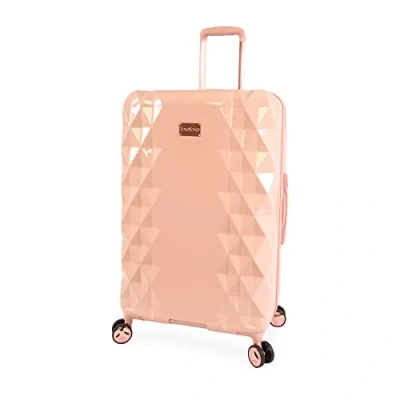 Image of Bebe Ladies Stella 29&quot; hardside Check in Spinner Luggage, Rose Gold, 29&quot;, Luggage