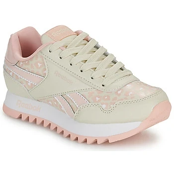 Image of Reebok Royal Classic Jogger Platform Sneaker, Alabaster/Possibly Pink F23 R/White, 11 UK
