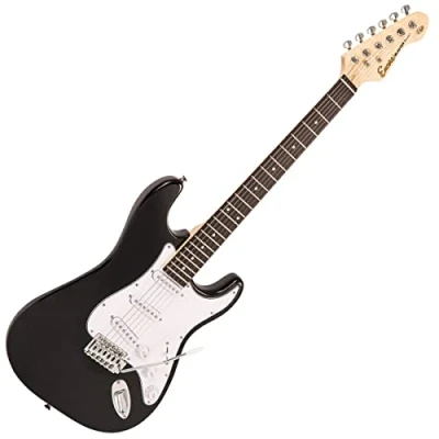 Image of Encore E60BLK Blaster Electric Guitar Gloss Black