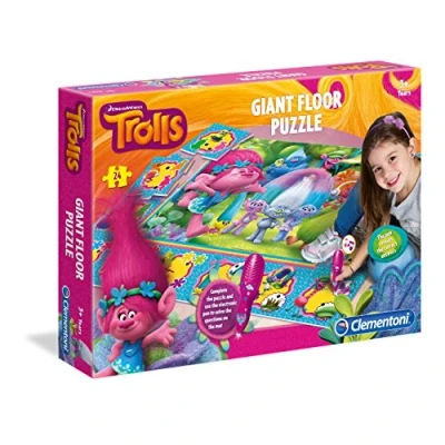 Image of Clementoni 61750 Trolls Giant Floor Puzzle