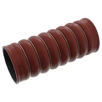Image of 9605010382, A9605010382 Turbocharger Hose FEBI BILSTEIN 46464 110mm 100mm MVQ (silicone rubber), FPM (fluoride rubber)